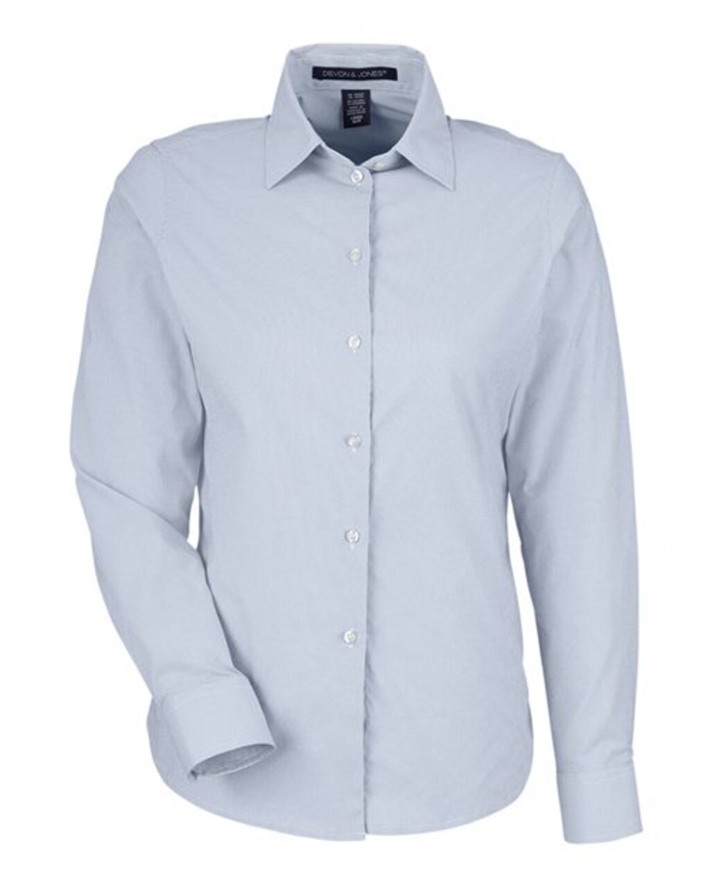 Devon & Jones® Women’s Moisture-Wicking Microstripe Dress Shirt Comfortable Stretch Business Attire